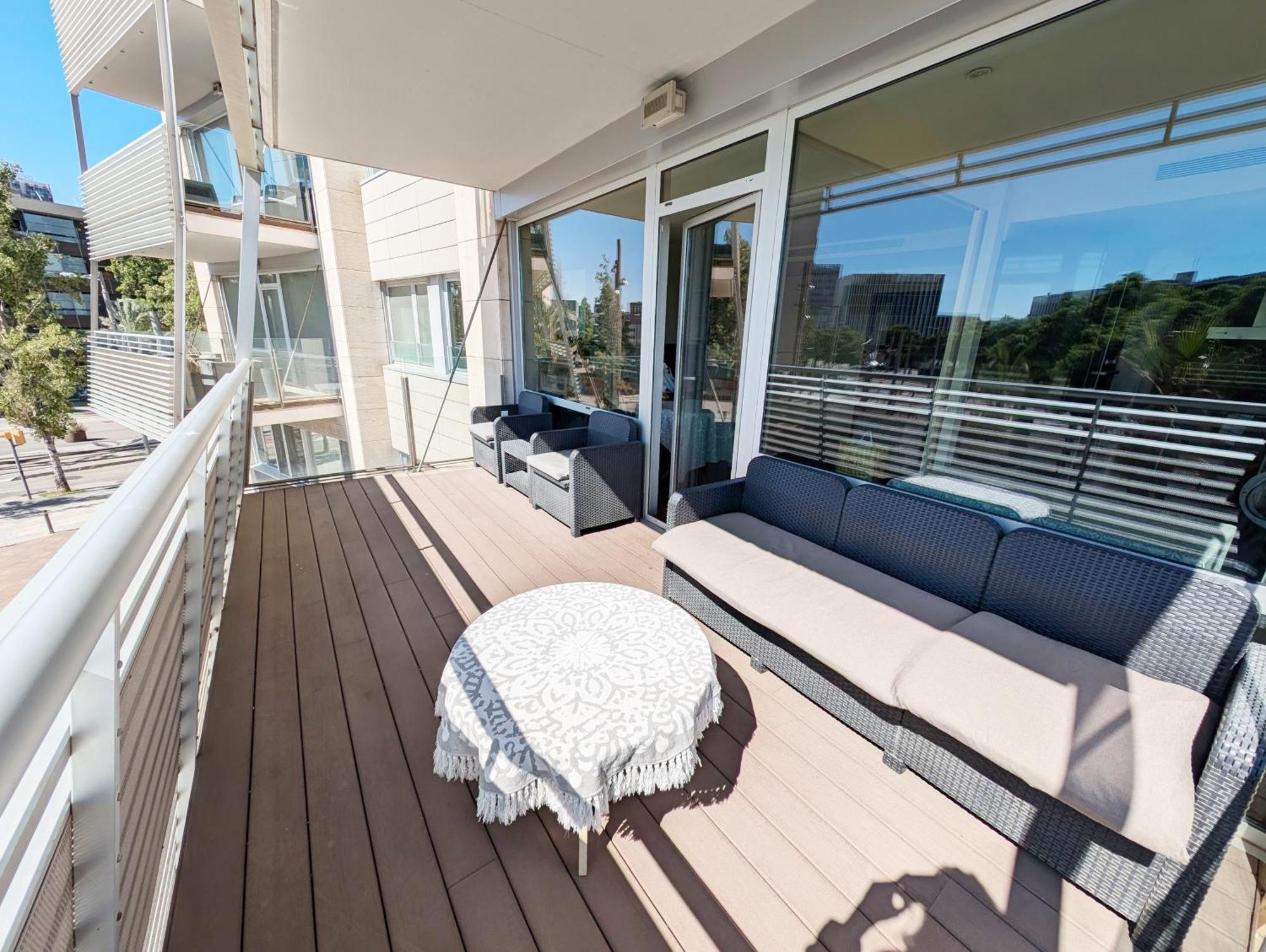 Top Family Forum Barcelona Con Piscina, Parking Y Playa A 5Min Sant Adria de Besos Dış mekan fotoğraf
